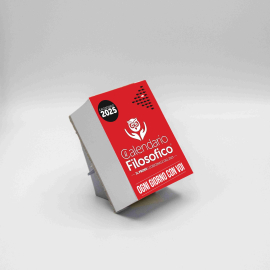 Calendario Filosofico Piccolo 7,5x10,5 cm con Alette